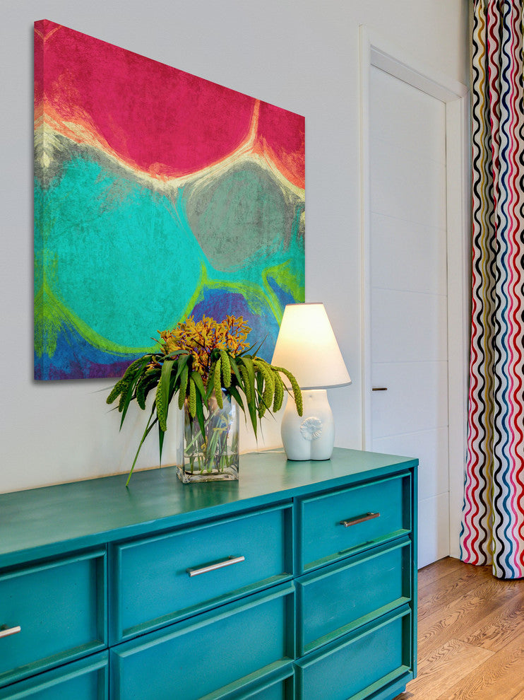 "Over the Rainbow" Painting Print on Canvas by Irena Orlov