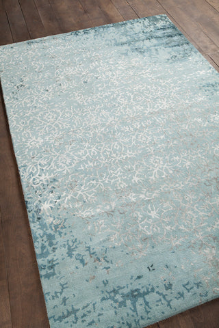 Rupec Contemporary Area Rug, Blue and Gray, 5'x7'6"