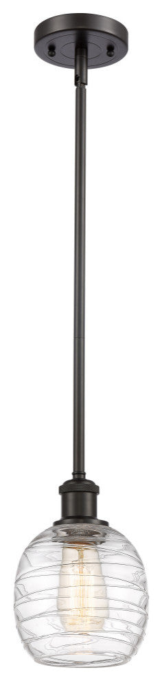 Innovations Belfast LED Mini Pendant 516-1S-OB-G1013-LED, Oil Rubbed Bronze
