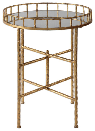Uttermost Tilly Bright Gold Accent Table
