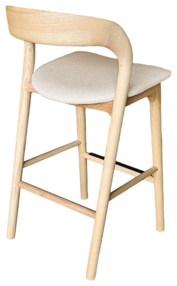 Rotondo 25" Counter Stool, Beige