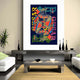 French Playing Card, Cesar, Roi De Carreau, King of Diamonds, Pop Art