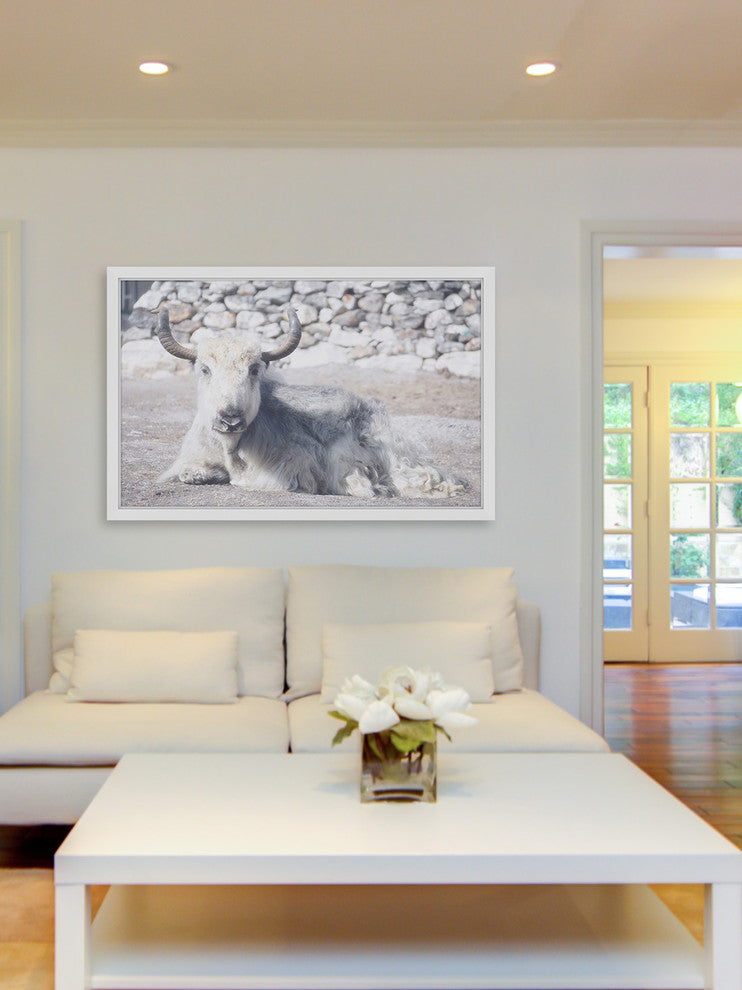 Marmont Hill, "Laying Still" Framed Painting Print, 18x12