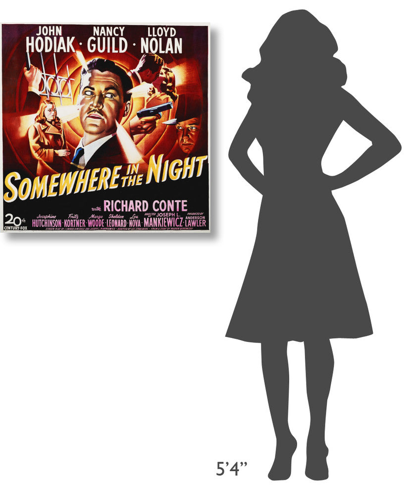 "Somewhere In The Night" Canvas by Hollywood Photo Archive, 30x30"