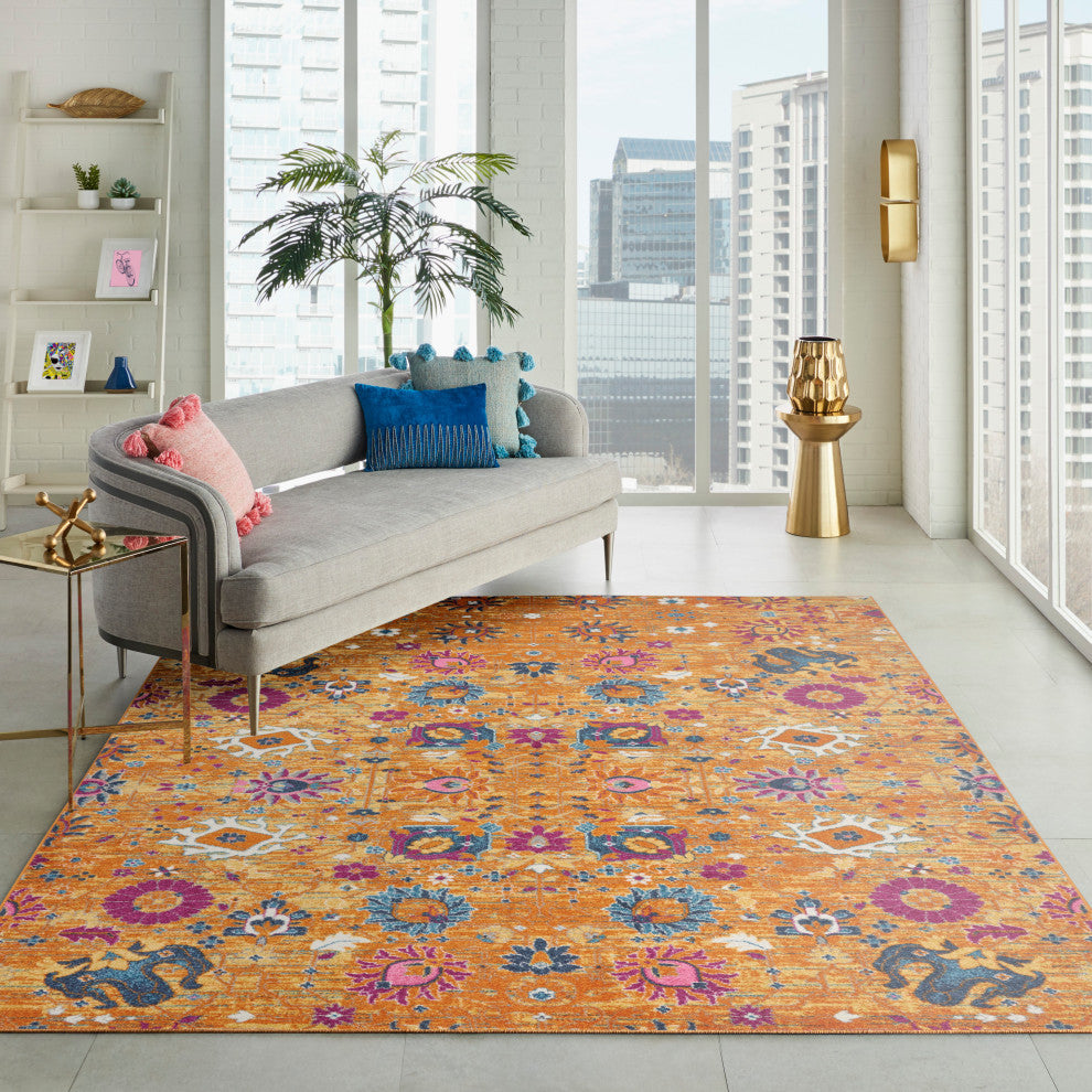 Nourison Passion 9' x 12' Sunburst Bohemian Indoor Area Rug