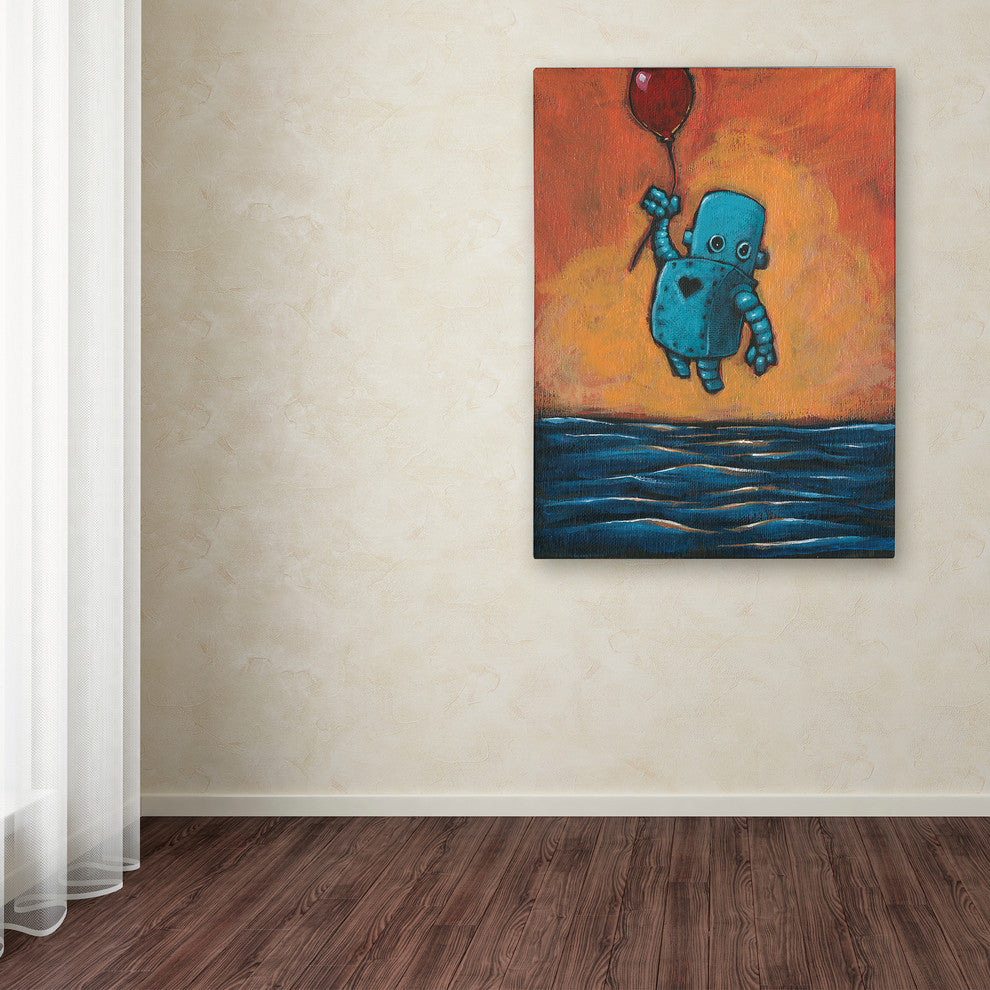 ''Float Ii'' Canvas Art, 47x35