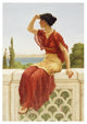 "The Signal" Digital Paper Print by John William Godward, 34"x50"