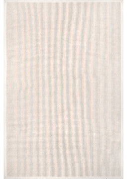 Patricia Jute and Wool Area Rug, Ivory 9'x12'