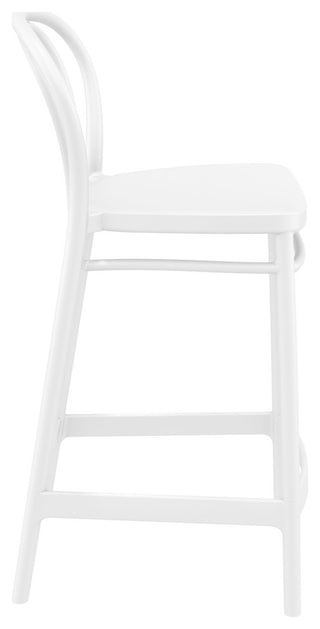 Victor Counter Stool White, Set of 2