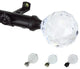 Twinkle 13/16" Diameter Curtain Rod, Black, 18-28"