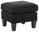 Newbury Ottoman, Black