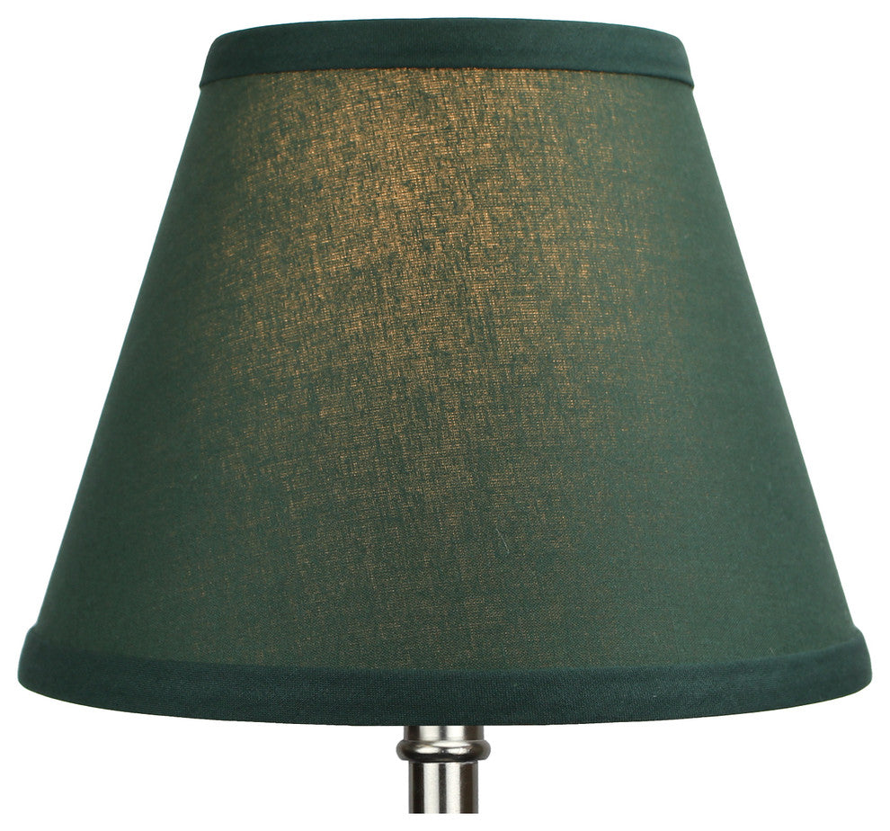 Fenchel Shades, 5"x9"x7" Spider Attachment Empire Lamp Shade, Linen