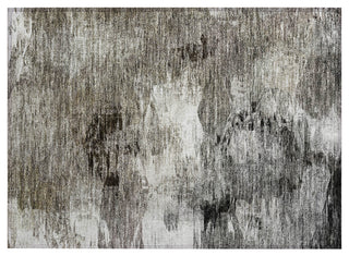 Machine Washable Indoor/Outdoor Chantille ACN597 Taupe 1'8" x 2'6" Rug