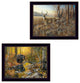 "Wildlife Autumn" Collection By Jim Hansen, Printed Wall Art, Black Frame
