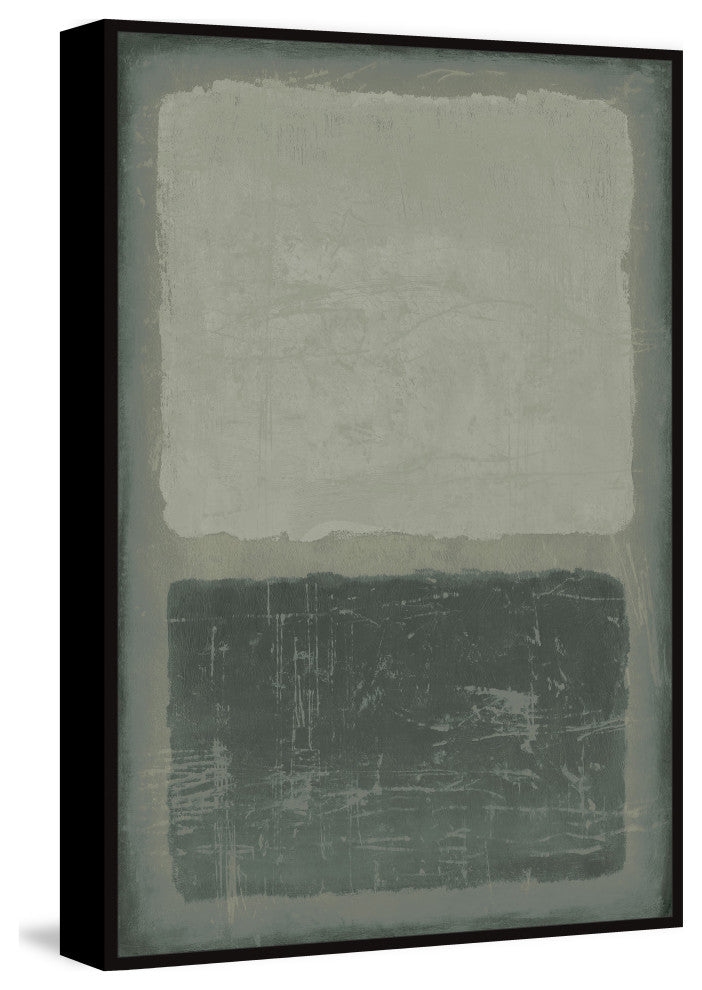 "Racial Tension" Floater Framed Painting Print on Canvas, 20x30