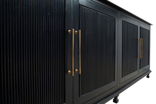Margot 96" Wide Sideboard, Black