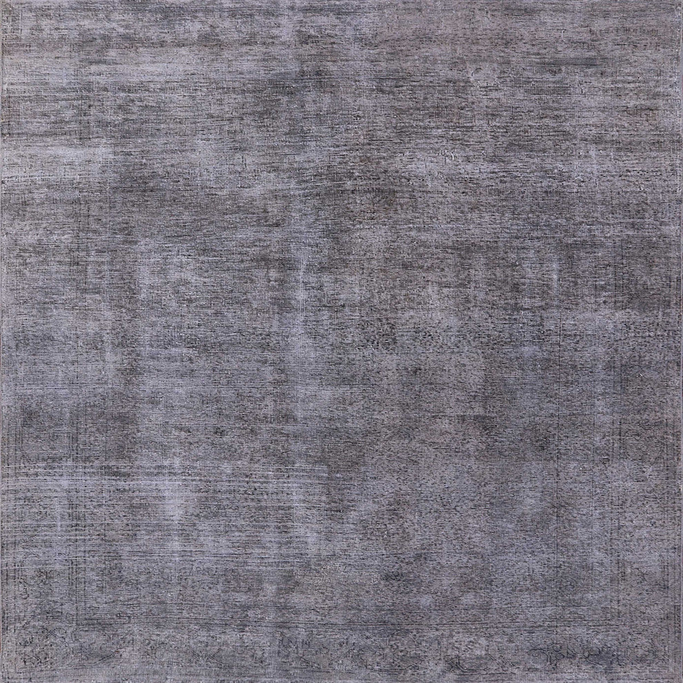 Ahgly Company Indoor Square Mid-Century Modern Area Rugs, 6' Square