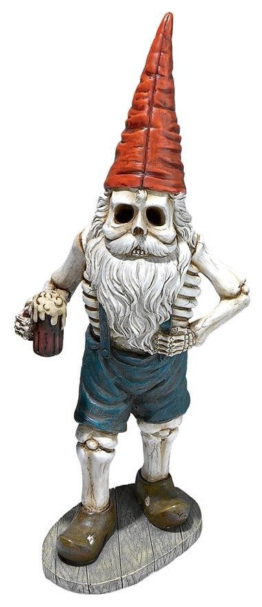Oktoberfest Hans Skeleton Gnome Statue