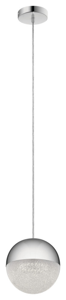 Kichler 83854 LED Mini Pendant, Chrome Finish
