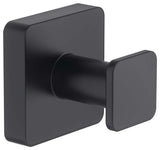 Blaze Bathroom Towel & Robe Hook, Matte Black