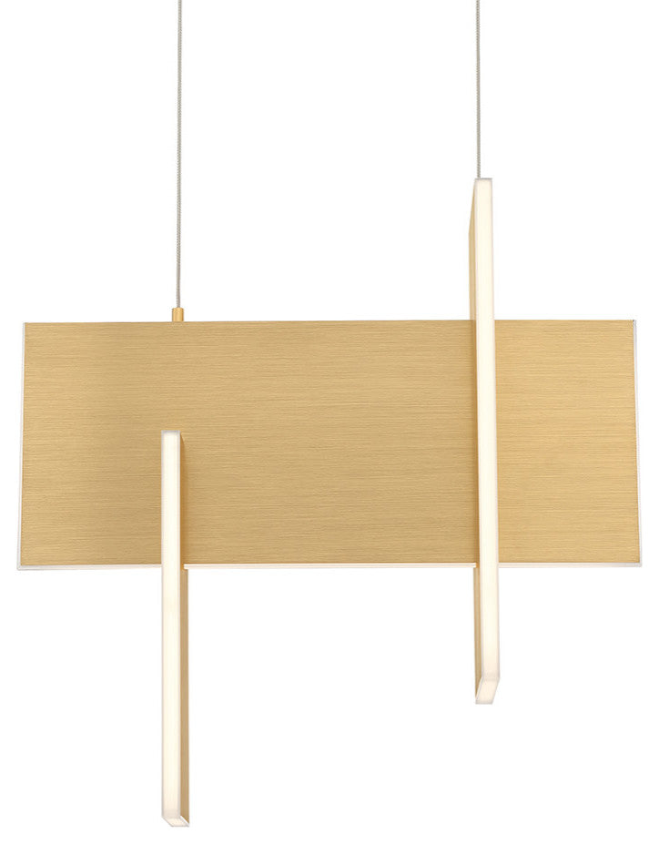 Eurofase Lighting 37346-010 Coburg 3 Light 20"W LED Chandelier - Painting