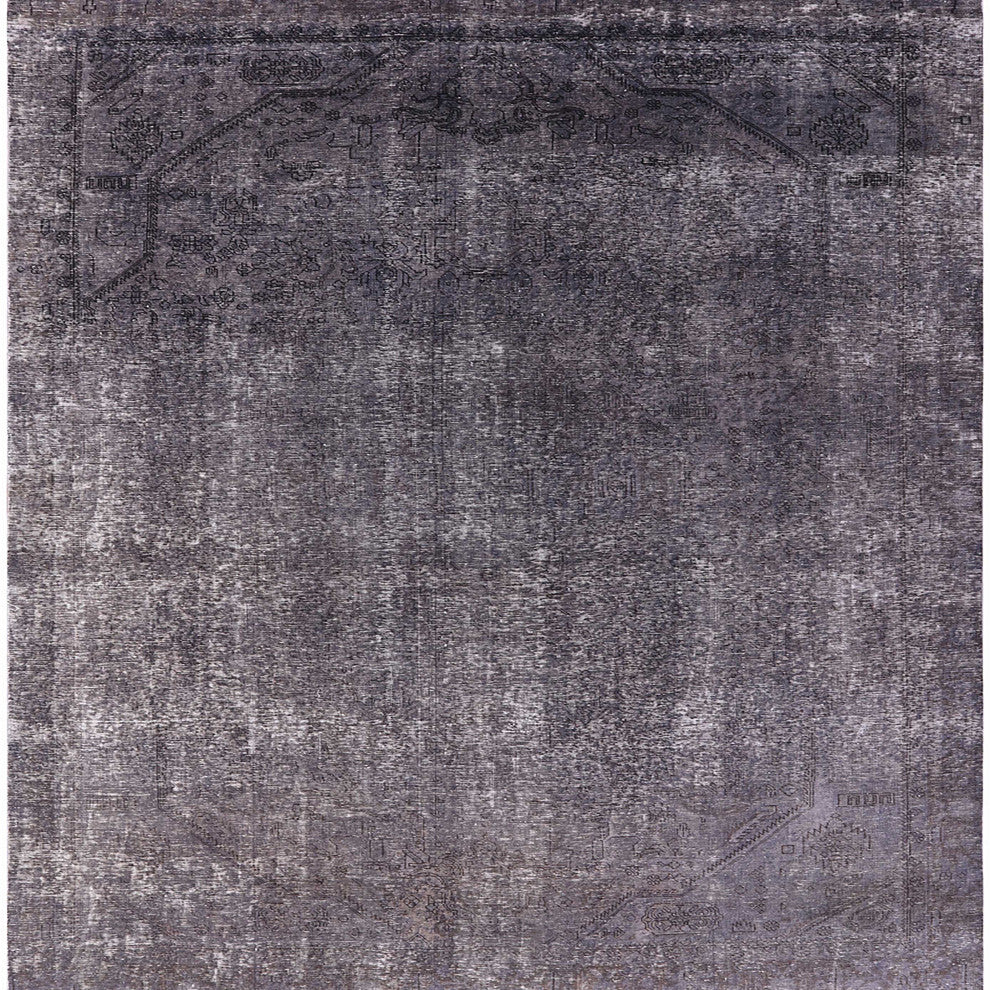 Ahgly Company Indoor Square Mid-Century Modern Area Rugs, 3' Square