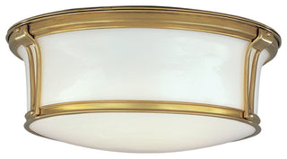 Hudson Valley Newport Two Light Flush Mount 6513-AGB