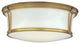 Hudson Valley Newport Two Light Flush Mount 6513-AGB