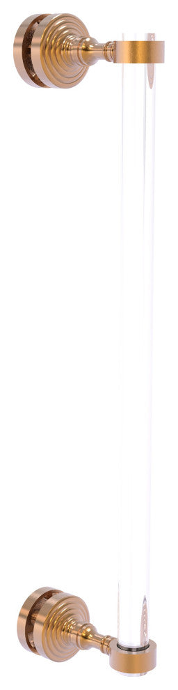 Pacific Grove 18" Single Side Shower Door Pull, Brushed Bronze