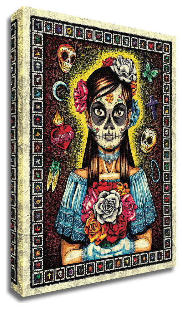 "Muerta" by Nicholas Ivins, Print on Canvas, 22"x28"