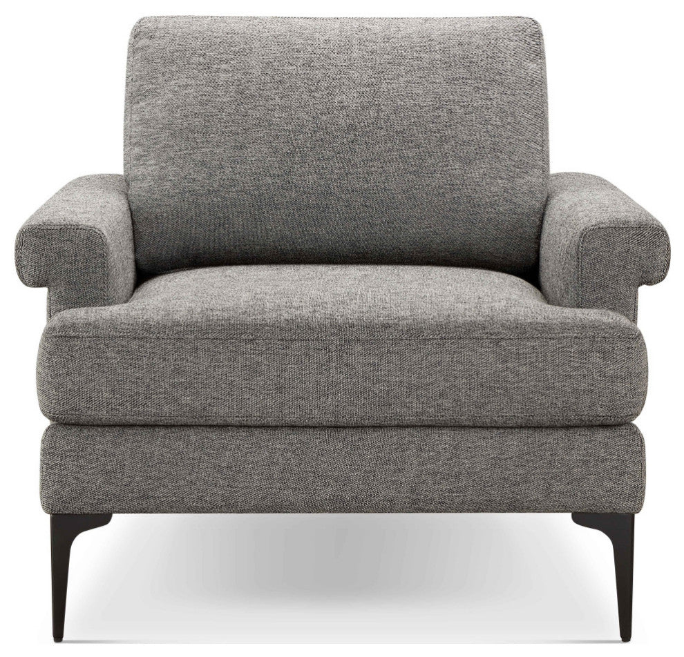 Fredrick Fabric Chair, Gray