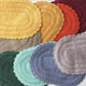 Spice Large Oval Crochet Bath Mat