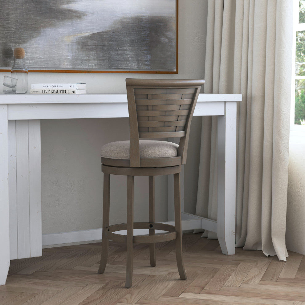 Hillsdale Thredson Swivel Bar Height Stool