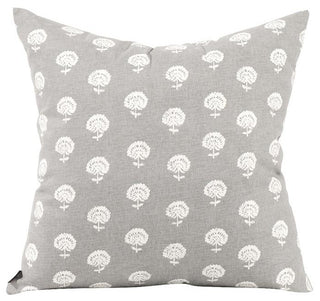 Howard Elliott 20"x20" Dandelion Pewter