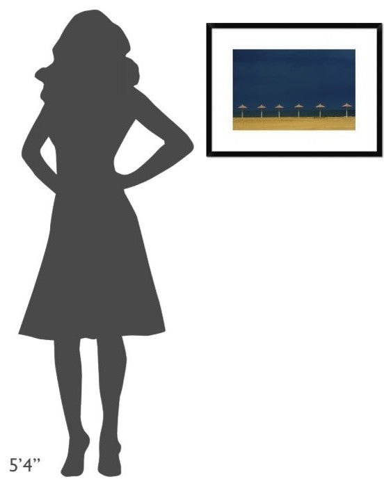 "Coming Hurricane" Framed Digital Print by Andriy Kovach, 26"x20"