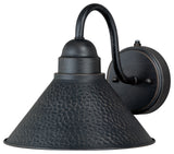 Outland 10" Outdoor Wall Light Aged Iron