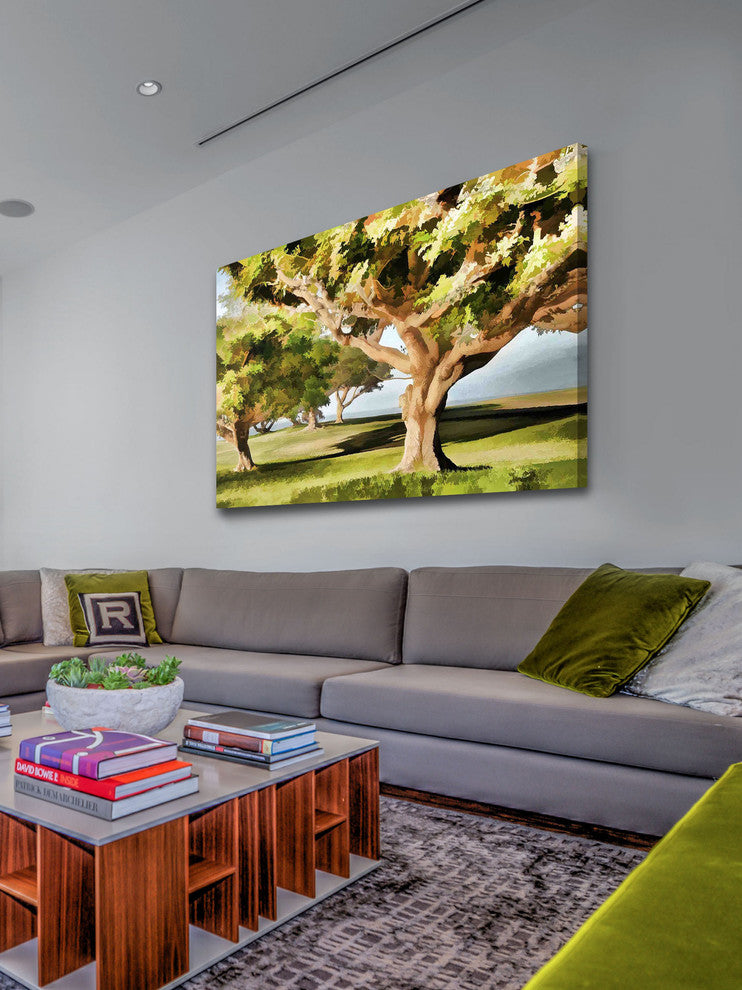 "The Elegance of Trees" Painting Print on Canvas by Robertson