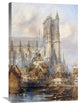 "Amiens Cathedral" Artwork, 20" x 30"