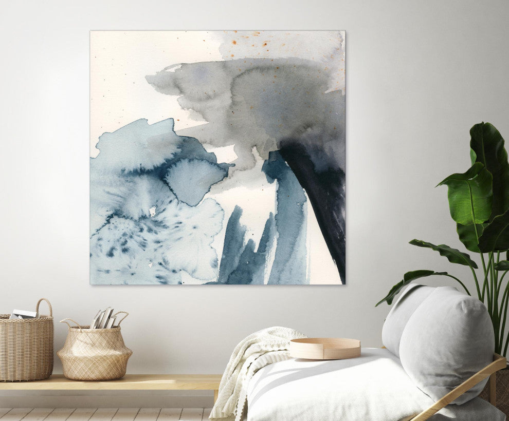 "Winter Current III" Fine Art Giant Canvas print 54"x54"