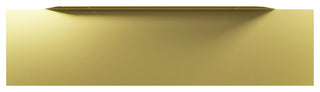 Sammy Wall Mounted Shelves, Gold, 36"