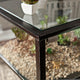 Gretta Terrarium Display End Table