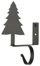 Rooster Curtain Shelf Brackets, Pine Tree
