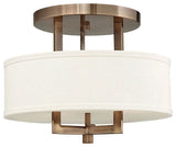 Foyer Hampton 3-Light, Brushed Bronze