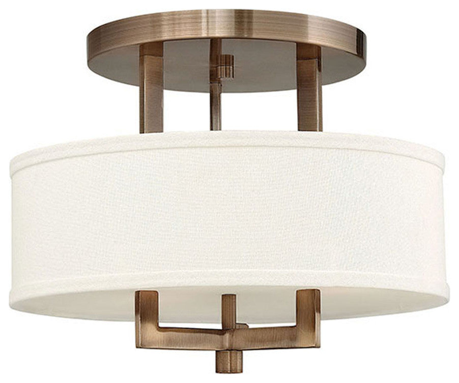 Foyer Hampton 3-Light, Brushed Bronze