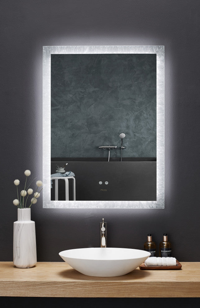 Frysta LED Frameless Mirror, 24"