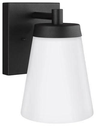 Generation Lighting Lighting Large 1-Light Outdoor Lantern, Black