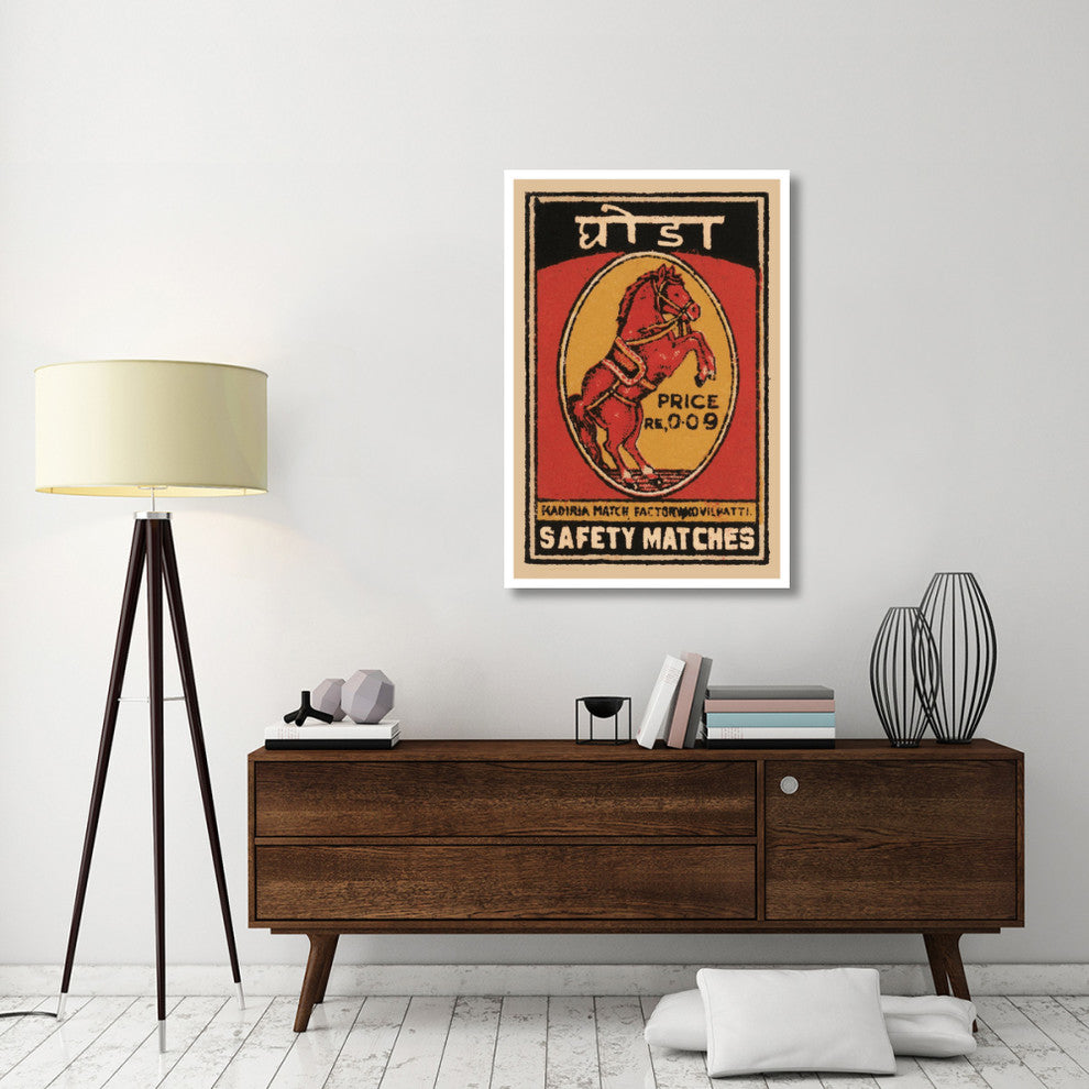 "Safety Matches" Digital Paper Print by Phillumenart, 31"x46"
