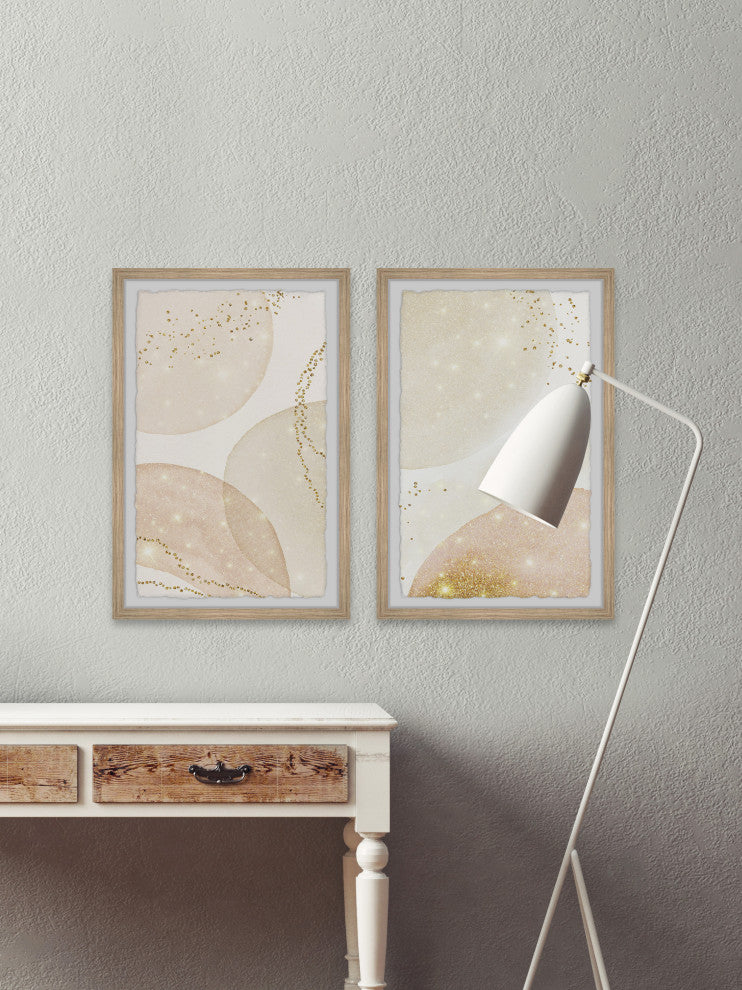 Winter's End Diptych, 2-Piece Set, 24x36 Panels