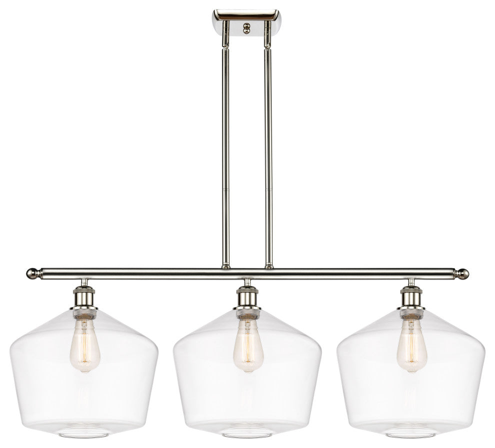 Innovations 516-3I-PN-G652-12-LED 3-Light Island Light, Polished Nickel