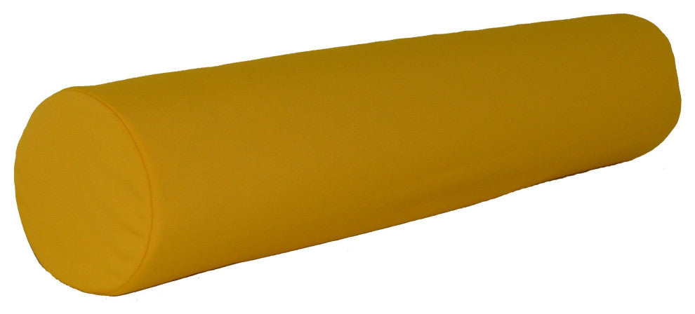 Bolster Pillows, Yellow, 7" X 36"